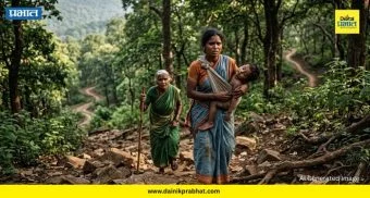 Ambegaon News : हृदयद्रावक घटना! रस्ता नसल्याने २ वर्षांच्या चिमुरड्याचा वाटेतच अंत; आंबेगावात संतापाची लाट