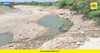 Ambegaon News : मीना नदी कोरडी ठणठणीत! आंबेगावच्या पूर्व भागात शेतीचा 'गळा' सुकला; शेतकऱ्यांची चिंता वाढली