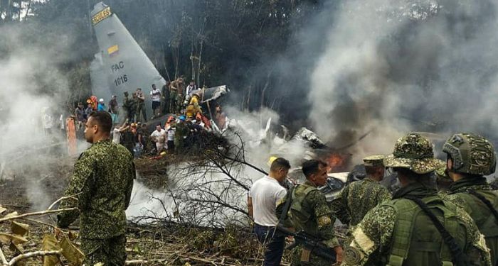 Colombia Military Plane Crash