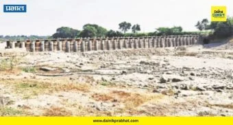 Indapur News : नीरा नदीचा पिठेवाडी बंधारा कोरडा! इंदापूर-माळशिरसमध्ये पाणीबाणी, शेतकरी हवालदिल