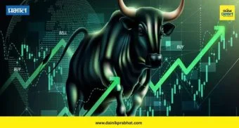 Share Market Today: शेअर बाजारात जोरदार तेजी ! सेन्सेक्स १५०० अंकांच्या वर ; निफ्टीही ३०० अंकांच्या पुढे