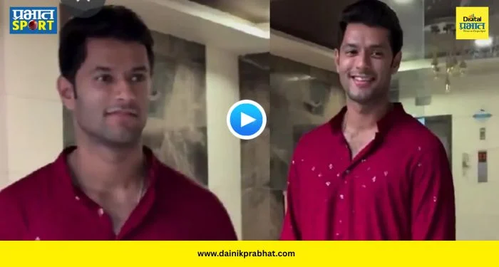 Shivam Dube Video : ‘हा व्हिडिओ डिलीट करा!’ शिवम दुबेने पॅपराझीला केली विनंती; म्हणाला, ‘माझी बायको येतेय…’, पाहा VIDEO