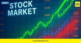 Stock Market: शेअर बाजारात चढ-उतार! सेन्सेक्स ५४४ अंकांनी खाली ; निफ्टी १३६ अंकांनी घसरून २२६८३ अंकांवर पोहचला