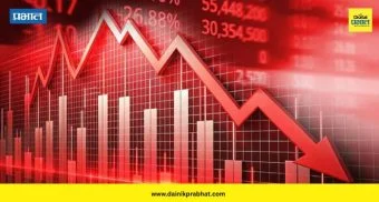 Stock Market Crash: जी भीती होती तेच घडले...! शेअर बाजार उघडताच कोसळला ; सेन्सेक्स १६०० अंकांनी घसरला