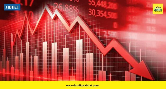 Stock Market Crash: जी भीती होती तेच घडले…! शेअर बाजार उघडताच कोसळला ; सेन्सेक्स १६०० अंकांनी घसरला