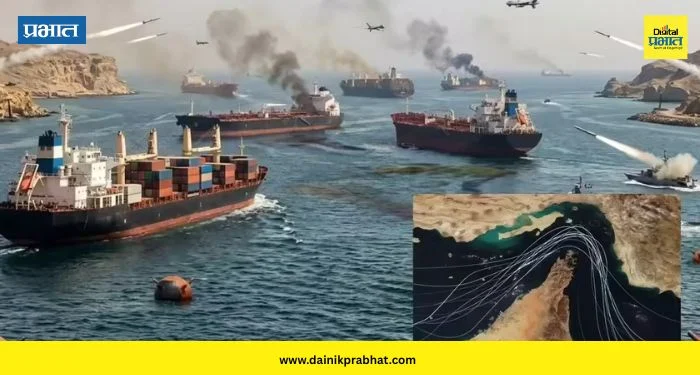 Strait of Hormuz: नाटोने हात वर केल्यानंतर ट्रम्पने एकट्याने सांभाळली धुरा ; होर्मुझच्या मार्गावर केला ५ हजार पौंडांचा बॉम्बवर्षाव