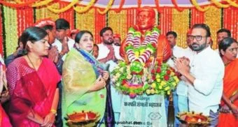 Sunetra Pawar : वढू-तुळापूरचा कायापालट; उपमुख्यमंत्री सुनेत्रा पवारांनी केली २६९ कोटींच्या विकासकामांची पाहणी