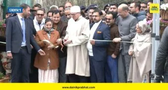 Tulip Garden : जगप्रसिद्ध ट्युलिप उद्यान पर्यटकांसाठी खुले; मुख्यमंत्री ओमर अब्दुल्लांच्या हस्ते पार पडले उदघाटन