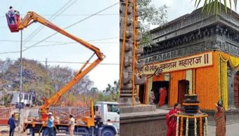 Sant Tukaram Maharaj Beej : बीज सोहळ्यानिमित्त कामांना वेग  कामांची लगबग अंतिम टप्प्यात