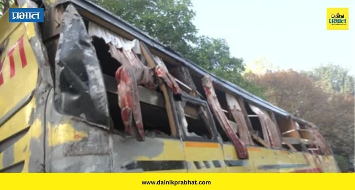 Delhi Bus Accident: दिल्लीच्या करोल बागमध्ये डबल-डेकर बसचा भीषण अपघात ; दोघांचा मृत्यू, अनेक जण जखमी