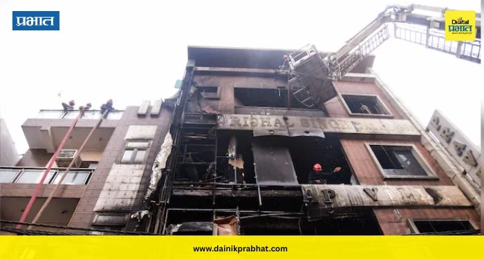 दिल्लीत आगीचे तांडव! पालममधील इमारतीला भीषण आग; ९ जणांचा होरपळून मृत्यू