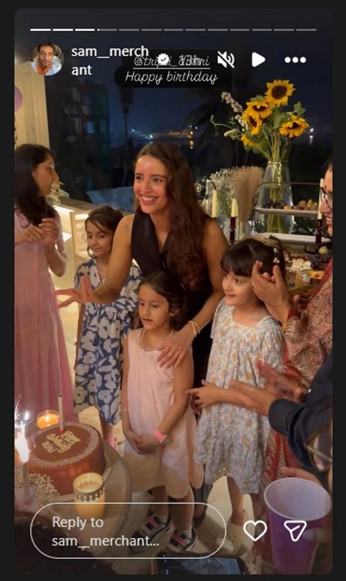 Triptii Dimri Instagram birthday post