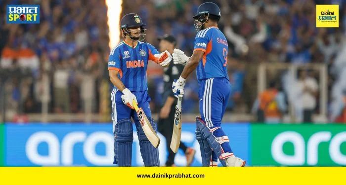 ICC T20 Batting Rankings : ICC क्रमवारीत इशान किशनची मोठी झेप! सॅमसनची १८ स्थानांची उडी, तर सूर्याची घसरण! क्रमवारीत मोठे फेरबदल