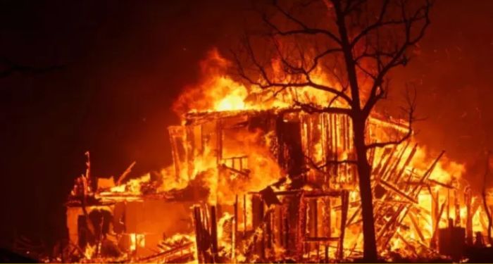 Fire in Pahalgam: