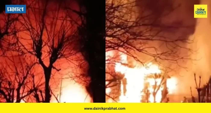Fire in Pahalgam: जम्मू-काश्मीरच्या पहलगाममध्ये भीषण आग ! गॅस सिलेंडरच्या स्फोटांनी परिसर हादरला ; तीन हॉटेल्स जळून खाक