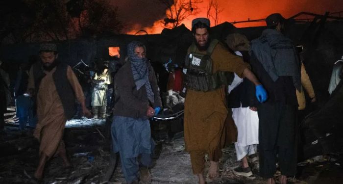 pakistan airstrike in kabul :