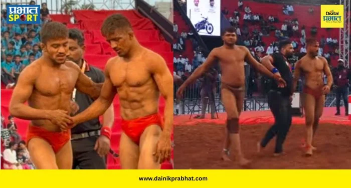 Maharashtra Kesari 2026 : महाराष्ट्र केसरीचा थरार: अमोल वालगुडेची सुवर्ण हॅट्ट्रिक! अटीतटीच्या लढतीत बिरुदेव बनसोडेने मारली बाजी