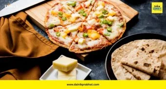 Roti Pizza Recipe: उरलेल्या चपातींपासून १० मिनिटांत तयार करा टेस्टी ‘रोटी पिझ्झा’; मुलांसाठी हेल्दी आणि झटपट रेसिपी