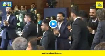 Sanju Samson Hug : नमन पुरस्कार सोहळ्यातील संजू सॅमसन अन् केएल राहुलच्या 'त्या' कृतीने जिंकली सर्वांची मन, पाहा VIDEO