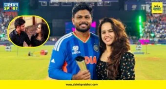 Sanju Samson Post : 'जगासाठी मी कोणीही असलो, तरी तू मला...', विश्वविजेतेपदानंतर संजू सॅमसनने पत्नीसाठी लिहिली ह्रदयस्पर्शी पोस्ट