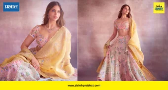 Suhana Khan: अर्जुन तेंडुलकरच्या लग्नात सुहाना खानचा रॉयल अंदाज; पेस्टल लेहेंग्यातील लूक सोशल मीडियावर व्हायरल