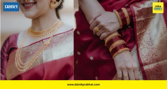 Vaidehi Parshurami: मरून साडी, नाकात नथ… वैदेही परशुरामीचा पारंपरिक लूक सोशल मीडियावर व्हायरल