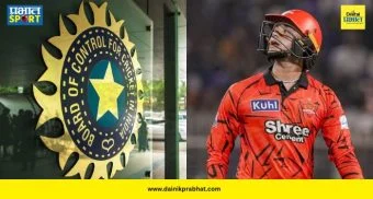 Abhishek Sharma Fined : अभिषेक शर्मावर बीसीसीआयची मोठी कारवाई! KKR vs SRH सामन्यातील 'ती' चूक पडली महागात