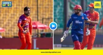 Amir Ashraf Fight : आमिरने डिवचलं अन् फहीमचा पारा चढला! अंपायरसमोरच एकमेकांना मारण्यासाठी धावले, पाहा VIDEO