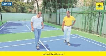 Chinchwad News : चिंचवडमधील अत्याधुनिक 'ओपन बॅडमिंटन कोर्ट' सज्ज; पाहा कधी होणार उद्घाटन