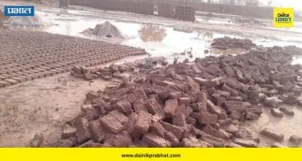 Mulshi News : मुळशीतील वीटभट्टी मालकांच्या डोळ्यात पाणी; एका पावसाने होत्याचं नव्हतं केलं