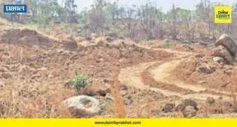 Environmental Crisis : खालापूर तालुक्यात निसर्गाचा 'बळी'? विकासाच्या नावाखाली डोंगर पोखरले