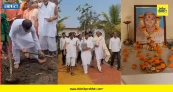 IAS Tukaram Mundhe : तुकाराम मुंढे यांचा आदर्श! आईच्या अस्थींचे नदीत नव्हे, तर शेतात विसर्जन करून लावले वडाचे झाड