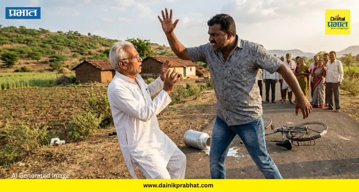 Junnar Knife Attack : जुन्नरमध्ये थरार! कोर्टात खेचल्याचा राग, ज्येष्ठ नागरिकावर चाकूने सपासप वार; आरोपीला बेड्या