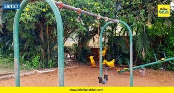 Linear Garden Wakad : लिनिअर उद्यानाची दुर्दशा! मोडकी खेळणी आणि भटक्या कुत्र्यांचा उपद्रव; महापालिकेचे दुर्लक्ष