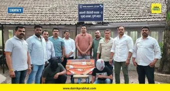 Pune Crime : लोणीकाळभोर परिसरात दहशत माजविणाऱ्या दोघांना अटक