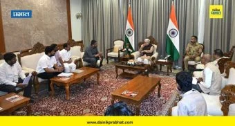 Rohit Pawar : रोहित पवार यांनी घेतली राज्यपालांची भेट; केली 'ही' मोठी मागणी