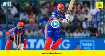 Nitish Rana Record : नितीश राणाची तुफान फटकेबाजी! शतक हुकलं पण एकाच ओव्हरमध्ये ६ बाउंड्री मारून बार्टलेटची काढली हवा, पाहा VIDEO