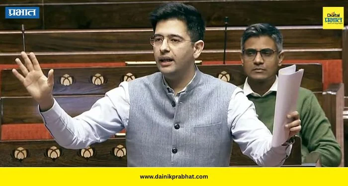 Raghav Chadha: राघव चड्ढा यांना मोठा धक्का ; AAP कडून राज्यसभेतील उपनेते पदावरून हकालपट्टी