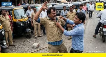 Pune Crime : धक्कादायक! प्रवासी घेण्यावरून रिक्षाचालक भिडले; थेट डोक्यात घातला सिमेंटचा गट्टू