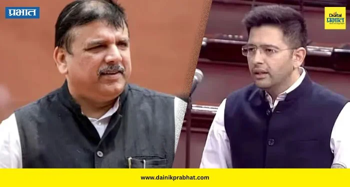 Sanjay Singh on Raghav Chadha: संजय सिंह यांचा आता राघव चड्ढाच्या व्हिडिओवर पलटवार ; म्हणाले, “मला अत्यंत खेदाने सांगावं लागतंय …”