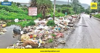 Satara News : एमआयडीसी रस्त्यावर सांडपाण्याचा प्रश्न गंभीर; नागरिकांचा संयम सुटला, आंदोलनाचा इशारा