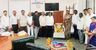 Shirur : पंचायत समिती शिरूरमध्ये भारतरत्न डॉ. बाबासाहेब आंबेडकर यांची १३५ वी जयंती उत्साहात साजरी