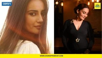 Surbhi Jyoti Photoshoot : अभिनेत्री सुरभी ज्योतीचे मॅटर्निटी फोटोशूट; खास ड्रेसमध्ये खुलले सौंदर्य