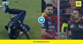 Virat Kohli Argument : अहमदाबादमध्ये हाय-व्होल्टेज ड्रामा! रजत पाटीदारच्या वादग्रस्त विकेटवर विराट कोहली संतापला; फोर्थ अंपायरशी झाली बाचाबाची