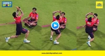 Virat Kohli Dance : मैदानात 'किंग' कोहलीचा नागिन डान्स! राजस्थानविरुद्धच्या सामन्यापूर्वीचा VIDEO होतोय व्हायरल