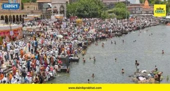 Neera River Ghat : लाखो वारकऱ्यांचा जीव टांगणीला? नीरा स्नानासाठी सुरक्षित घाट कधी; नेत्यांच्या हालचाली सुरू