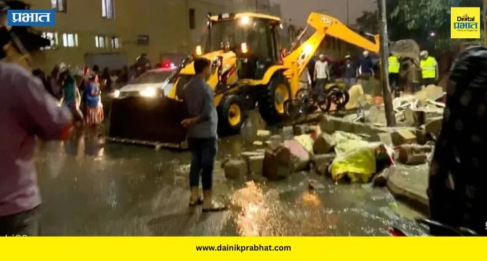 Bengaluru Rain: बंगळूरमध्ये पावसामुळे मोठी दुर्घटना ; रुग्णालयाची भिंत कोसळून ७ जणांचा मृत्यू