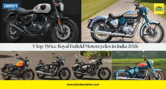 Royal Enfield bikes : बाईक प्रेमींसाठी आनंदाची बातमी.! रॉयल एनफील्ड 'ही' जबरस्त बाईक झाली लाँच; किंमत आणि रंग पाहाच....