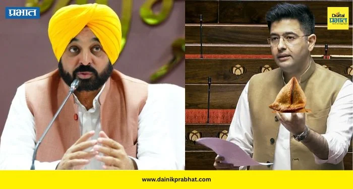 Bhagwant Maan: ‘राघव चढ्ढा यांची भाजपसोबत…’ ; पंजाबचे मुख्यमंत्री भगवंत मान यांचा गंभीर आरोप