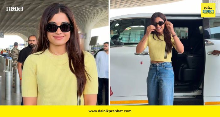 Rashmika Mandanna: रश्मिका मंदानाचा स्टायलिश एअरपोर्ट लुक व्हायरल; चाहत्यांचा प्रश्न... ‘विजय देवरकोंडा कुठे आहे?’